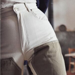 ISO Rudy Jude Color block utilities - natural / sage size 2-3